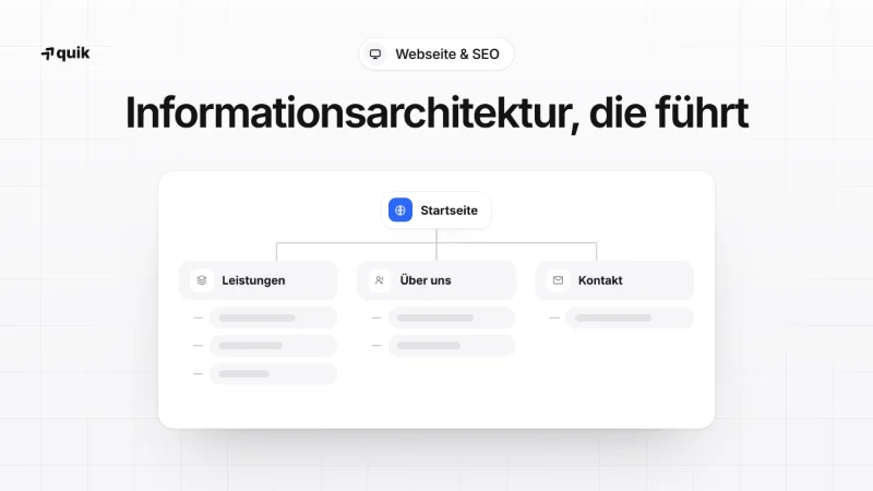 Informationsarchitektur: Die unsichtbare Struktur erfolgreicher Websites