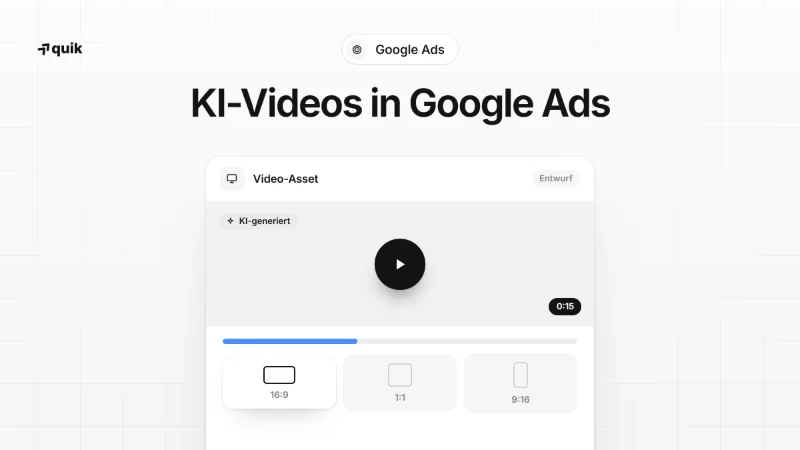 Was die neuen KI-generierten Videos in Google Ads für Werbetreibende bedeuten
