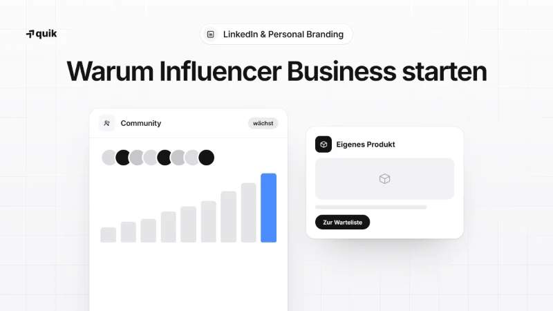 Warum Influencer nahezu jedes Business starten können
