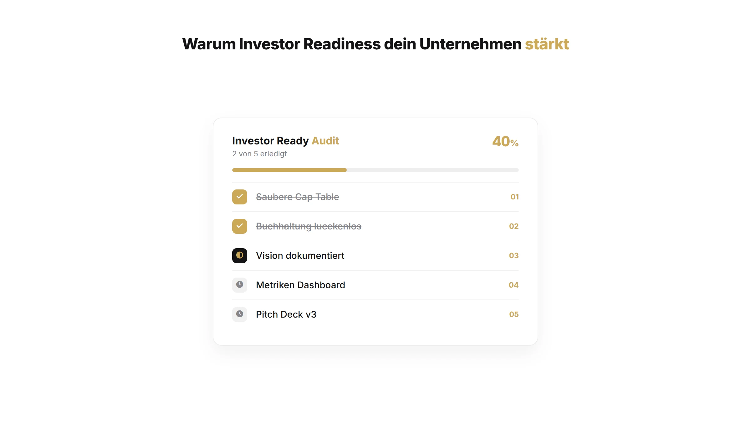 Warum Investor Readiness dein Unternehmen stärkt | Unternehmertum Artikel von quik services